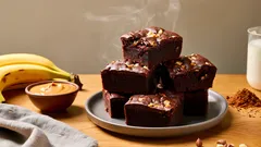 Zdravé brownies bez mouky a cukru: neodolatelně čokoládové za 15 minut